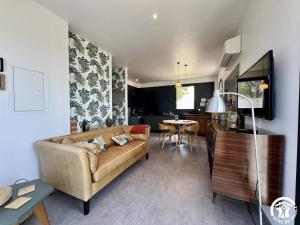 TV a/nebo společenská místnost v ubytování La recreation