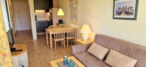 Posezení v ubytování Fewo 645, Seepark Sellin