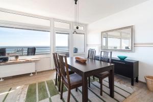 Balkón nebo terasa v ubytování Grömitz-Center Whg 880