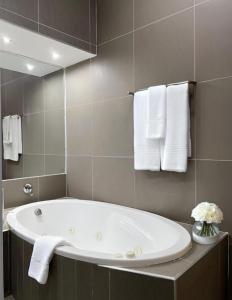 Koupelna v ubytování Chrismar Hotel Lusaka