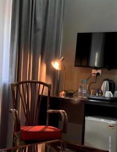 Kuchyň nebo kuchyňský kout v ubytování Chrismar Hotel Lusaka