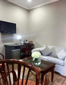 Posezení v ubytování Chrismar Hotel Lusaka