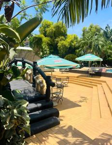 Zahrada ubytování Chrismar Hotel Lusaka