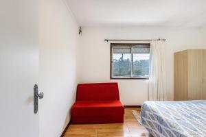 Katil atau katil-katil dalam bilik di Casa entre Porto e Aveiro