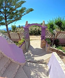 Zahrada ubytování Casa Purple