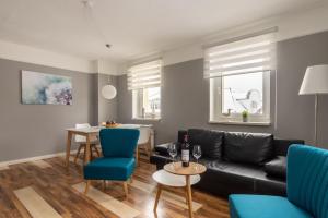Χώρος καθιστικού στο Haus Godewind Ferienwohnung 12 "Dünenwind" +11 φωτογραφίες