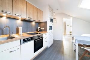 Dapur atau dapur kecil di Kleine Bergstr 11 Whg 1