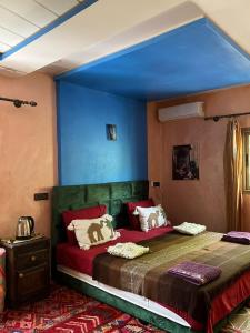 Letto o letti in una camera di Riad Atlas Garden