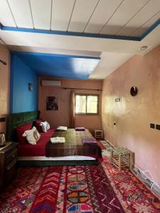 Letto o letti in una camera di Riad Atlas Garden