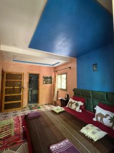 Letto o letti in una camera di Riad Atlas Garden