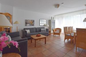 Posezení v ubytování Ferienhaus Westhüs 1