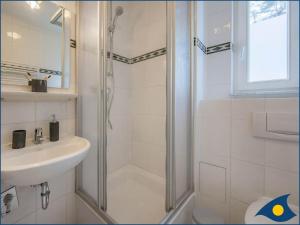 Ein Badezimmer in der Unterkunft Villa Margot Whg 26
