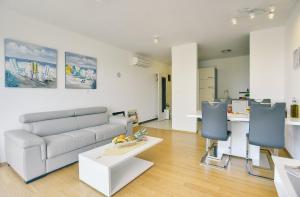 Posezení v ubytování Apartments Vea