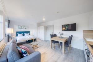 TV a/nebo společenská místnost v ubytování Haus Diana - Blaumeise