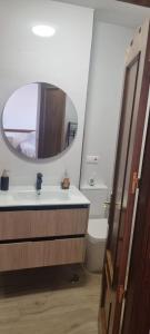Ένα μπάνιο στο Apartamento Las Eras