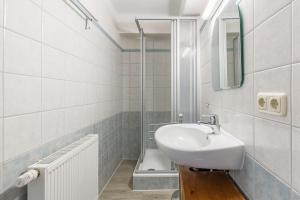 Koupelna v ubytování Haus Tarnewitz, Ferienwohnung 01