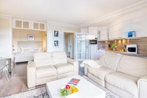 Η κουζίνα ή μικρή κουζίνα στο Villa Gruner App 10