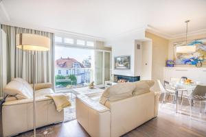 Χώρος καθιστικού στο Villa Gruner App 10