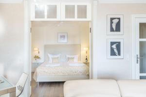 Ένα ή περισσότερα κρεβάτια σε δωμάτιο στο Villa Gruner App 10 +12 φωτογραφίες