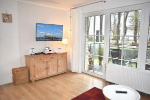 Χώρος καθιστικού στο Residenz Niendorf Ferienwohnung Nr 05 Meerglück +11 φωτογραφίες
