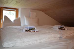 Postel nebo postele na pokoji v ubytování Haus Maja + 12 fotografií