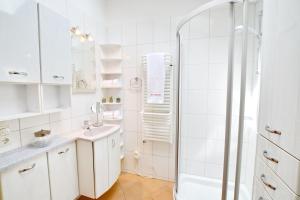 Koupelna v ubytování Haus Maja