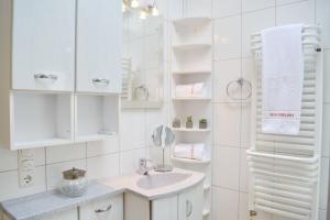 Koupelna v ubytování Haus Maja