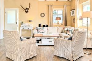 Χώρος καθιστικού στο Strandwild