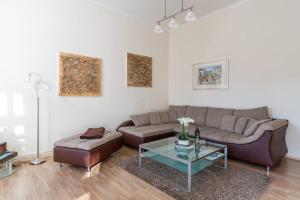 Posezení v ubytování Villa Seiler Fewo 5 3-Raum Apartment