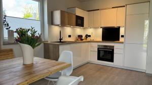 Dapur atau dapur kecil di Zweite Heimat l mein Fleesensee
