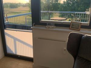 Balkoni atau teres di Ferienwohnung "Meerlicht - 34"