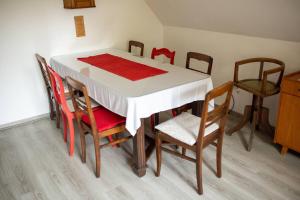 Χώρος καθιστικού στο Ferienwohnung Monteurwohnung +4 φωτογραφίες