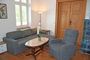 Posezení v ubytování Ferienwohnung im Ostseebad Göhren REB004 + 8 fotografií
