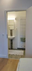 Ένα ή περισσότερα κρεβάτια σε δωμάτιο στο Neu! Daheim mit 2 Schlafzimmer - ABC442