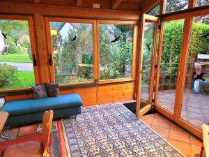 En have udenfor Ferienhaus Rehpfad im Feriendorf Reichenbach 20 + 12 billeder