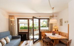 Χώρος καθιστικού στο Ferienwohnung Promenadenweg Nesselwang 12-1
