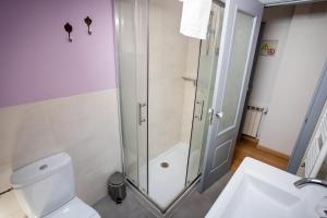 Koupelna v ubytování la Perla Casa Rural sostenible