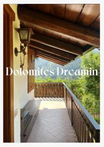 Μπαλκόνι ή βεράντα στο Dolomites Dreamin