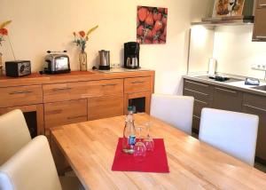 Kuchyň nebo kuchyňský kout v ubytování Strandpalais 10 + 5 fotografií