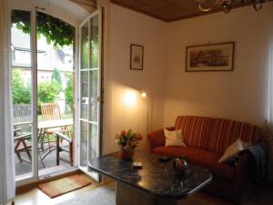 Khu vực ghế ngồi tại Ferienwohnung "Korte"