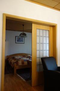 Giường trong phòng chung tại Ferienwohnung "Korte"