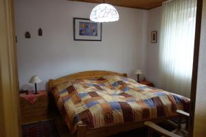 Giường trong phòng chung tại Ferienwohnung "Korte"