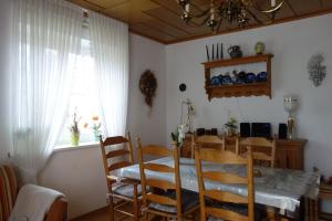 Khu vực ghế ngồi tại Ferienwohnung "Korte"