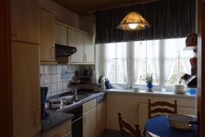 Nhà bếp/bếp nhỏ tại Ferienwohnung "Korte" +3 ảnh