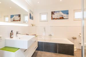 Koupelna v ubytování Ferienhaus "SAPHIR"