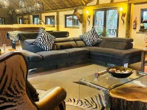 Area soggiorno di Sambane Game Lodge