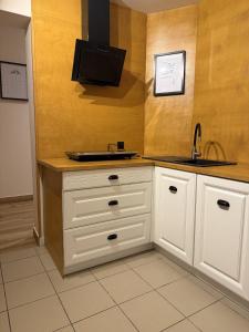 Kuchyňa alebo kuchynka v ubytovaní Maya Pokoje i Apartamenty