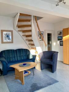 Χώρος καθιστικού στο Ferienwohnung 45105
