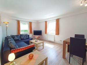 Ein Sitzbereich in der Unterkunft Ferienappartement in Lauterbach auf Rügen!