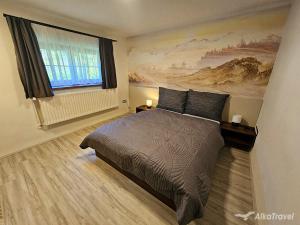 Ένα ή περισσότερα κρεβάτια σε δωμάτιο στο Chalupa Černý Důl 2 - Ski Janske Lazne - Pec pod Snezkou